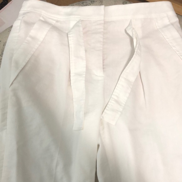 Leifsdottir Anthropologie white pants size 4 - Picture 2 of 6